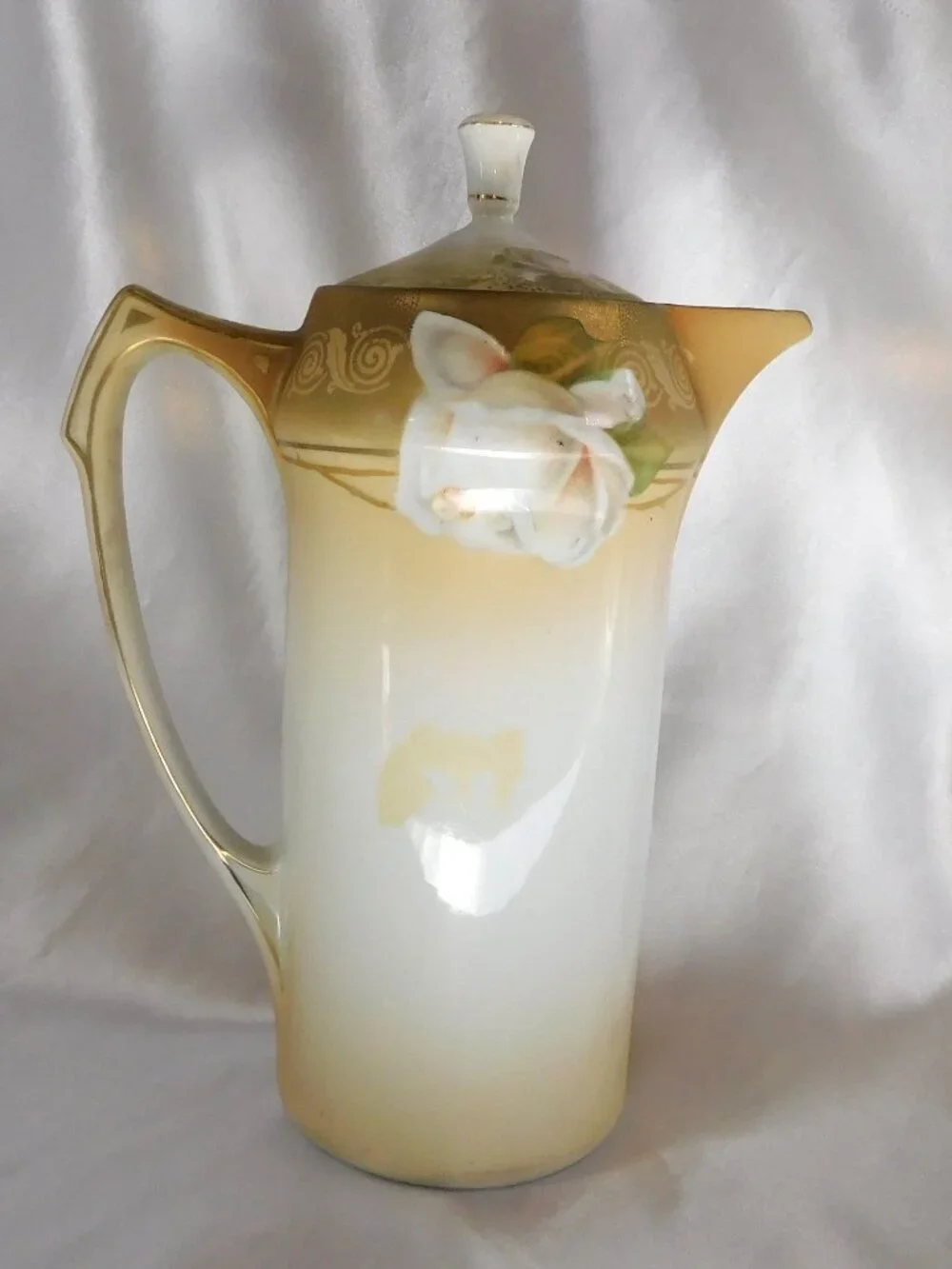 Cream Reinhold Schlegelmilch RS Germany Chocolate Pot # 25321